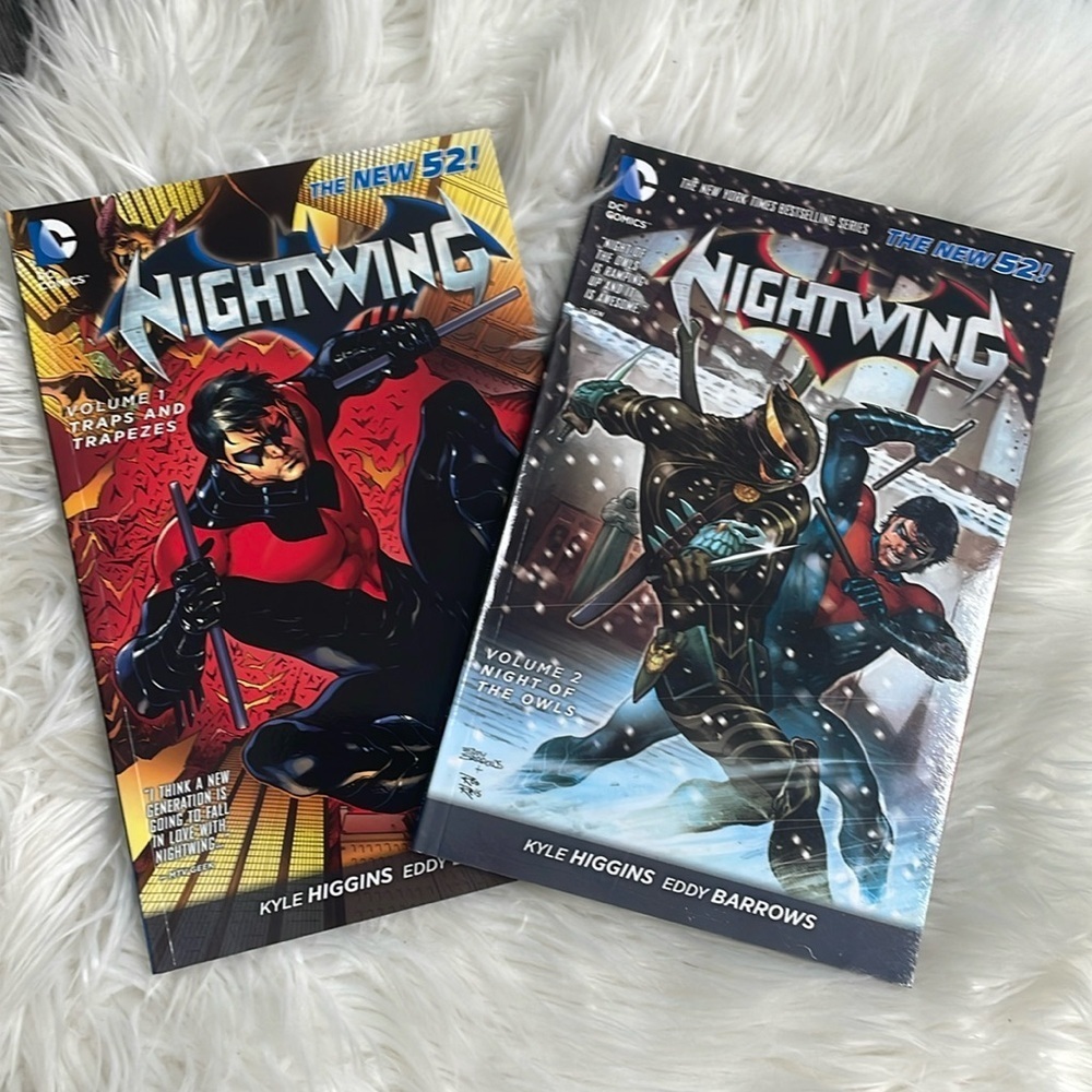 Nightwing Comic Vol 1: Traps and Trapezes & Night of The Owls vol 2